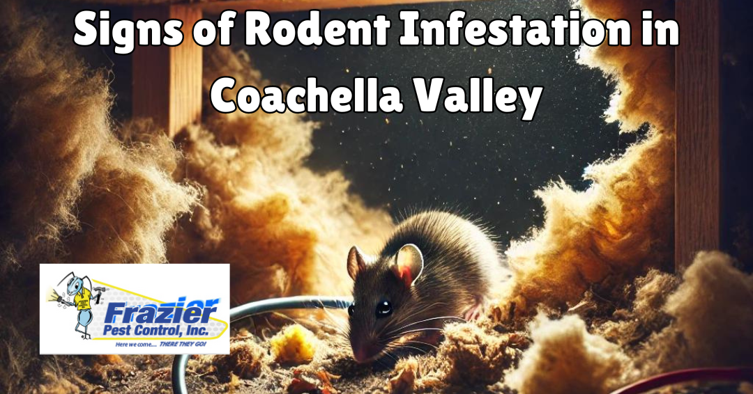 Signs of Rodent Infestation in Coachella Valley Homes