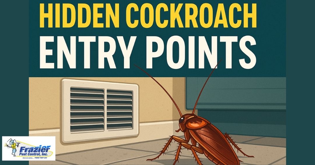 7 Hidden Entry Points That Let Cockroaches Into Your Coachella Valley Home