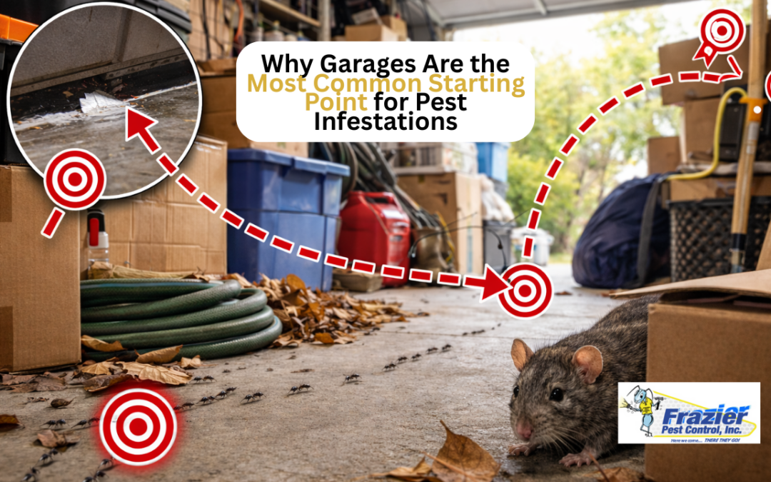 Why Garages Are the Most Common Starting Point for Pest Infestations