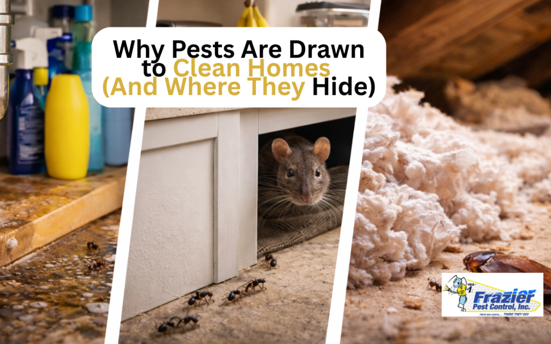 Why Pests Are Drawn to Clean Homes (And Where They Hide)