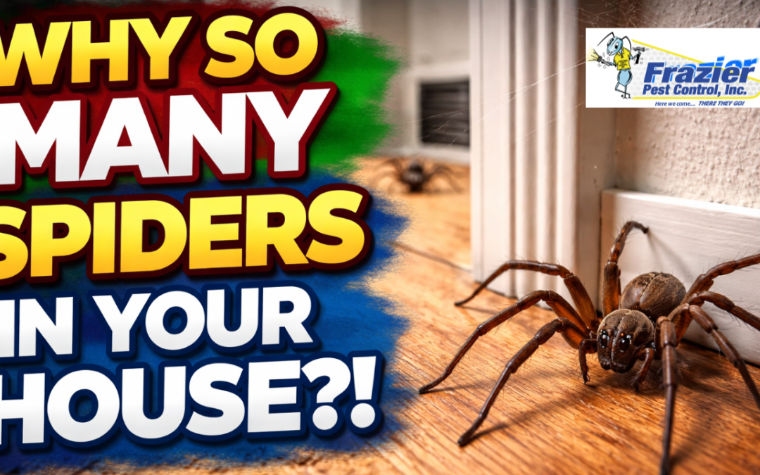 Why You’re Suddenly Seeing More Spiders Inside Your Coachella Valley Home