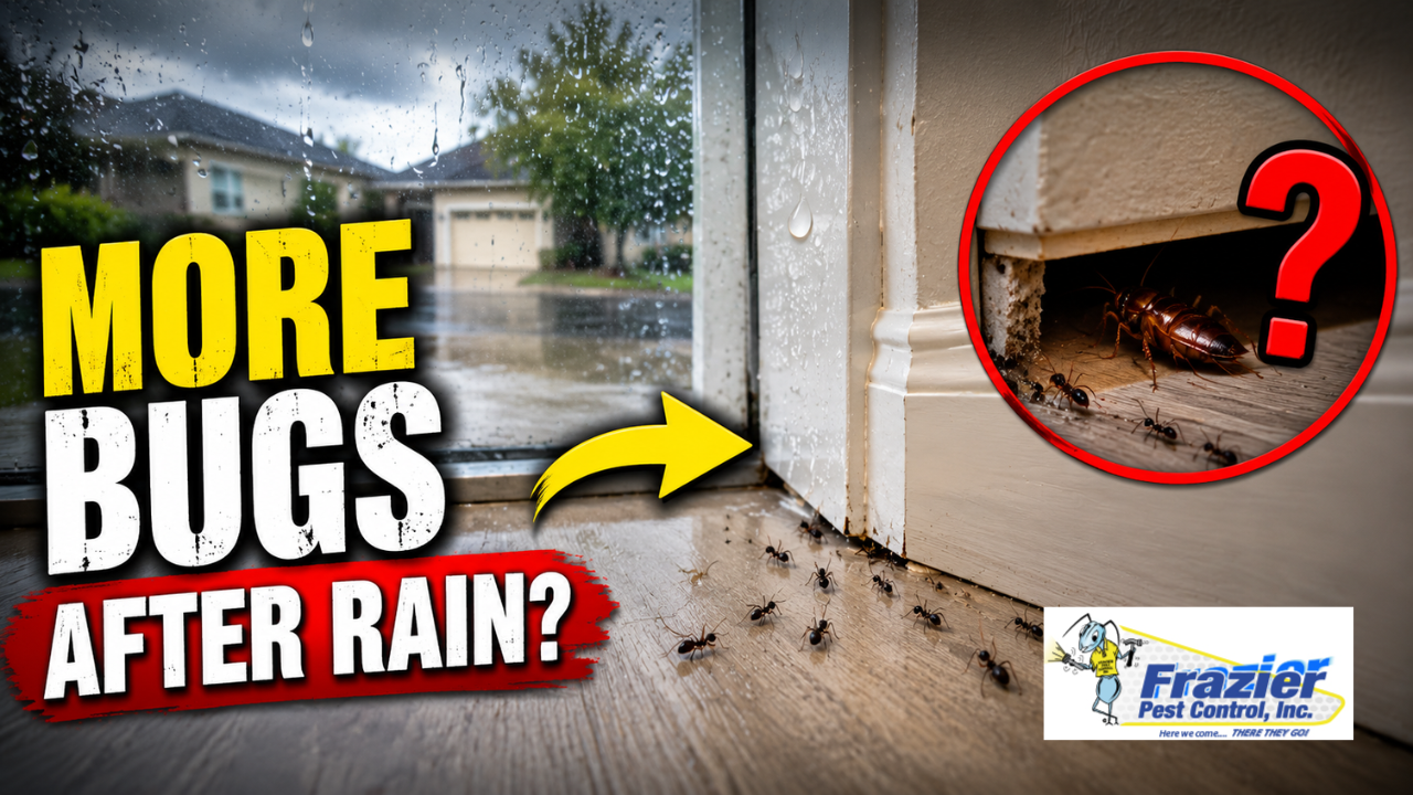 Suddenly It Rained Why You Suddenly See More Bugs After It Rains