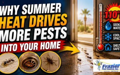 Why Summer Heat Drives More Pests Indoors