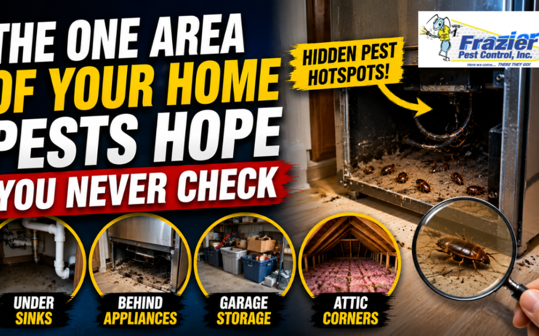 The One Area of Your Home Pests Hope You Never Check