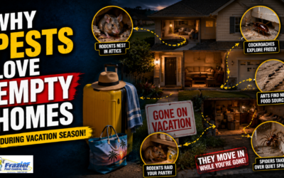 Why Pests Love Empty Homes During Vacation Season