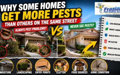 Why Some Homes Get More Pests Than Others on the Same Street
