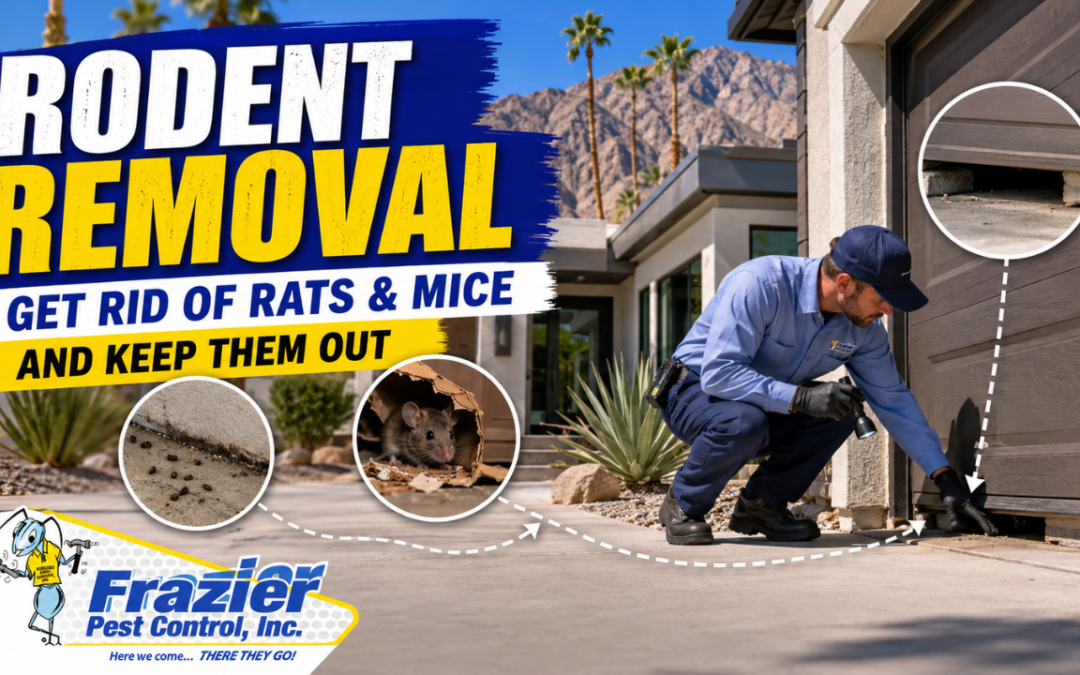 Rodent Removal in Palm Springs and the Coachella Valley: A Practical Plan to Get Rid of Rats and Mice and Keep Them Out