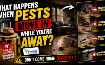 What Happens to Your Home When Pests Move In While You’re Away