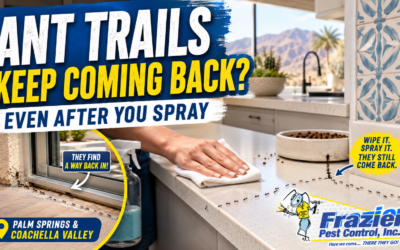 How to Stop Ant Trails From Coming Back in Palm Springs (Even After You Spray)