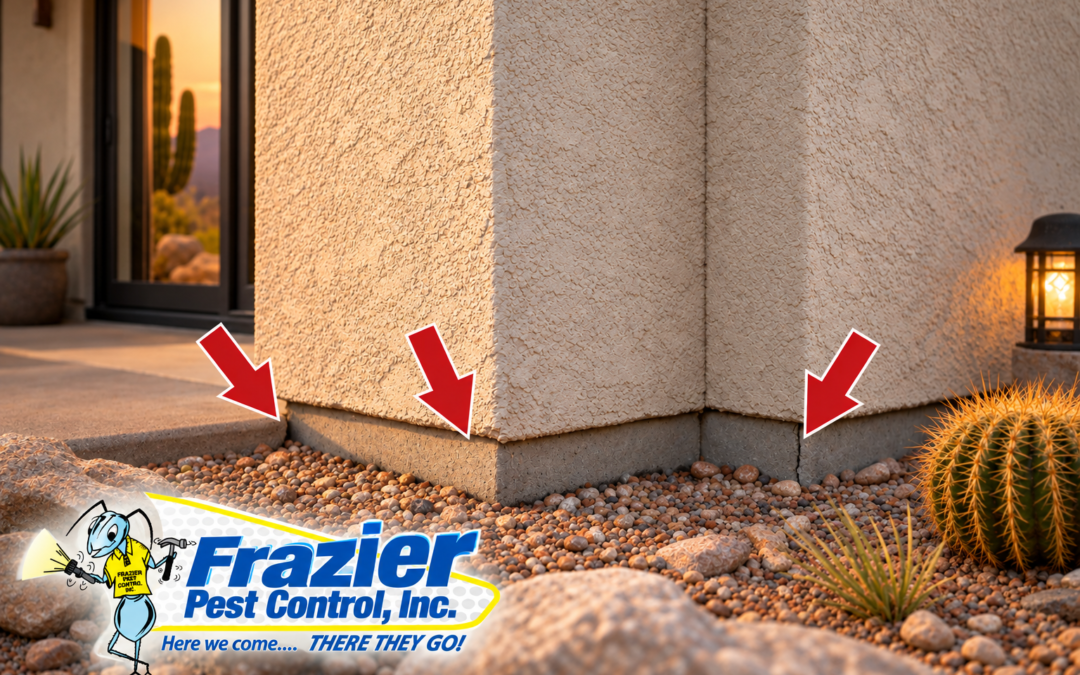 How to Stop Bark Scorpions From Getting In Through Weep Screed Gaps in Palm Springs