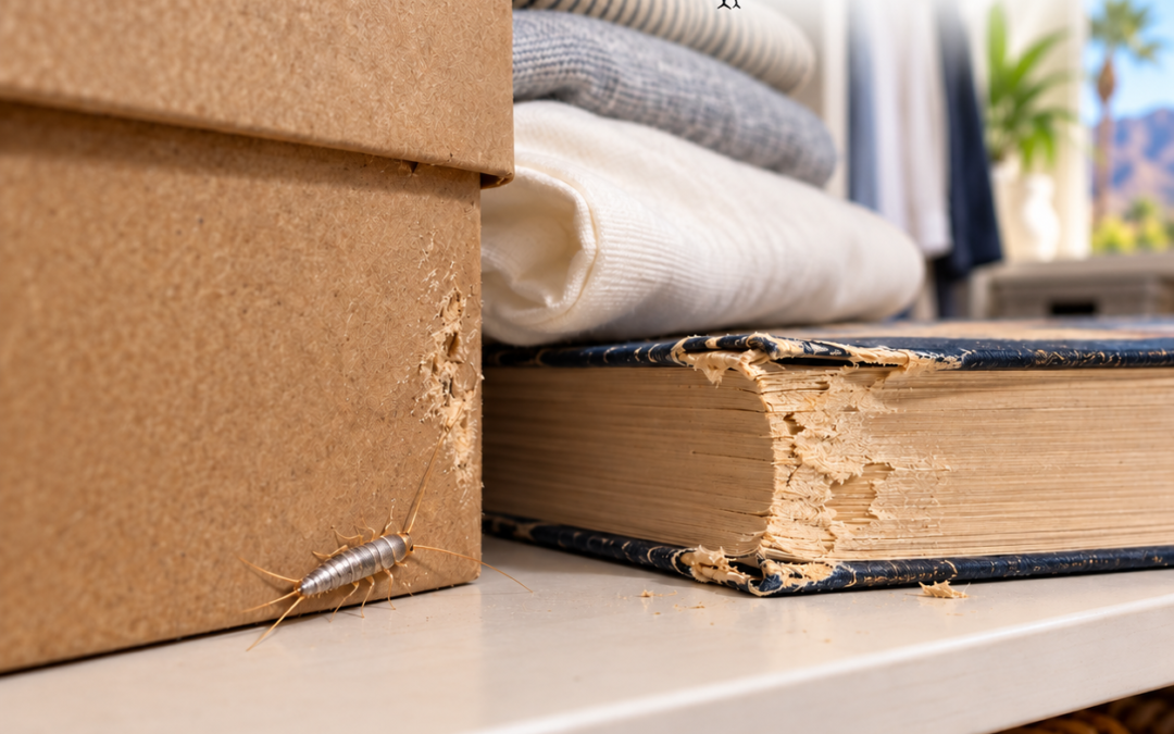How to Stop Silverfish From Eating Paper and Clothes in Palm Springs Homes