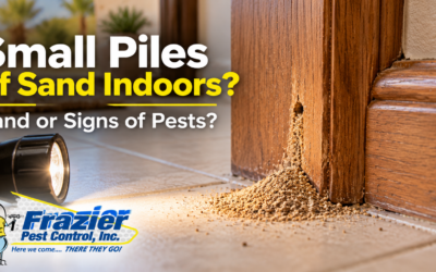 Why You’re Finding Small Piles of Sand Indoors in Palm Springs